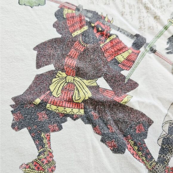 Unme No Ketto Fate of the Bloodline Star Wars Samurai Ukiyo-E Style T-Shirt XL - Picture 7 of 8